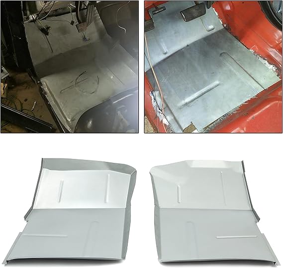 ECOTRIC Extended Floor Pan Set Compatible with 19731987 Chevy GMC
