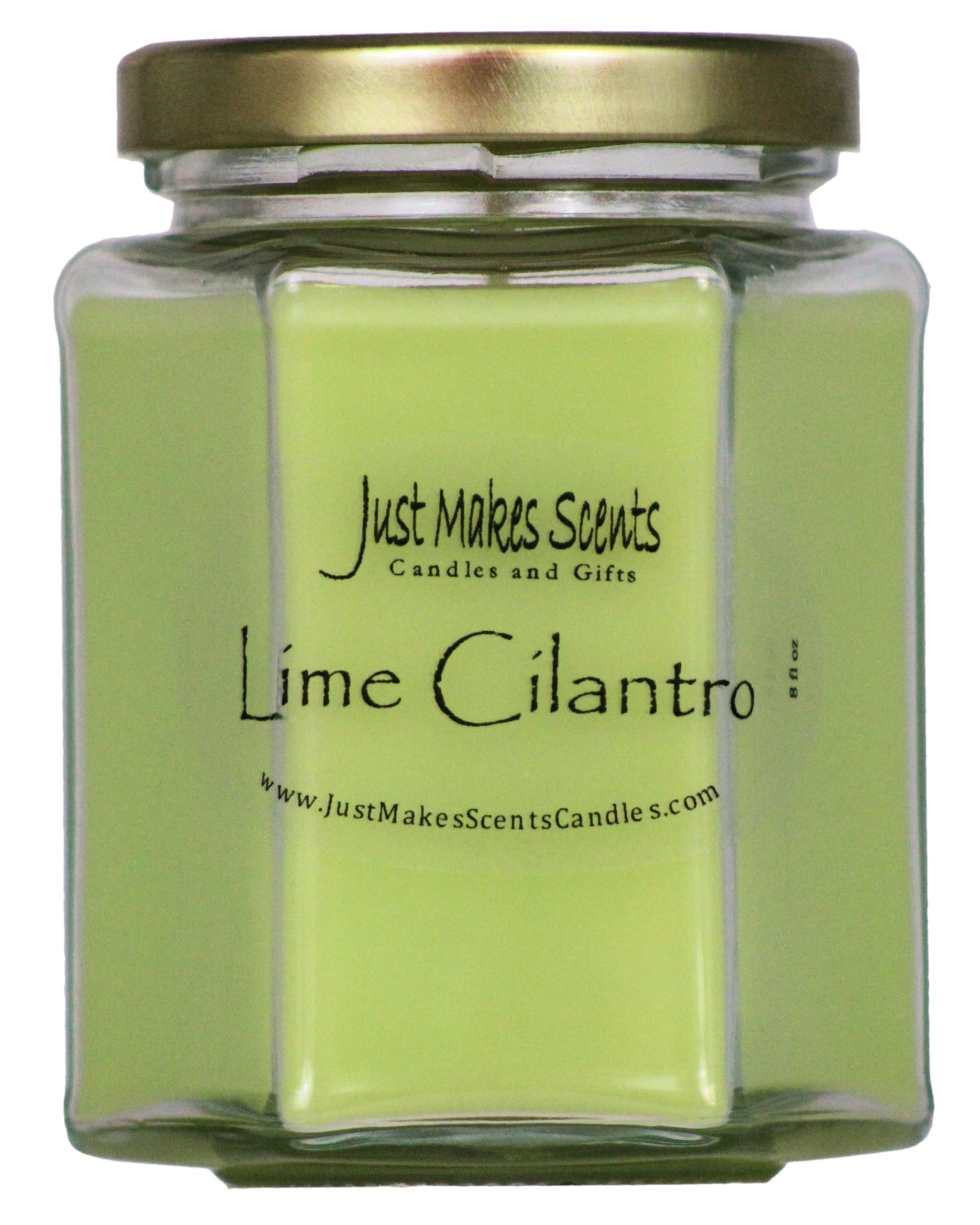 Bougie de soja citron vert coriandre Just Makes Scents - 6