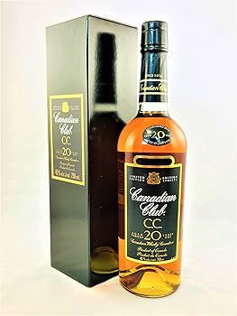 Amazon.co.jp: 【旧ボトル】カナディアンクラブ 20年 40度 750ml [並行