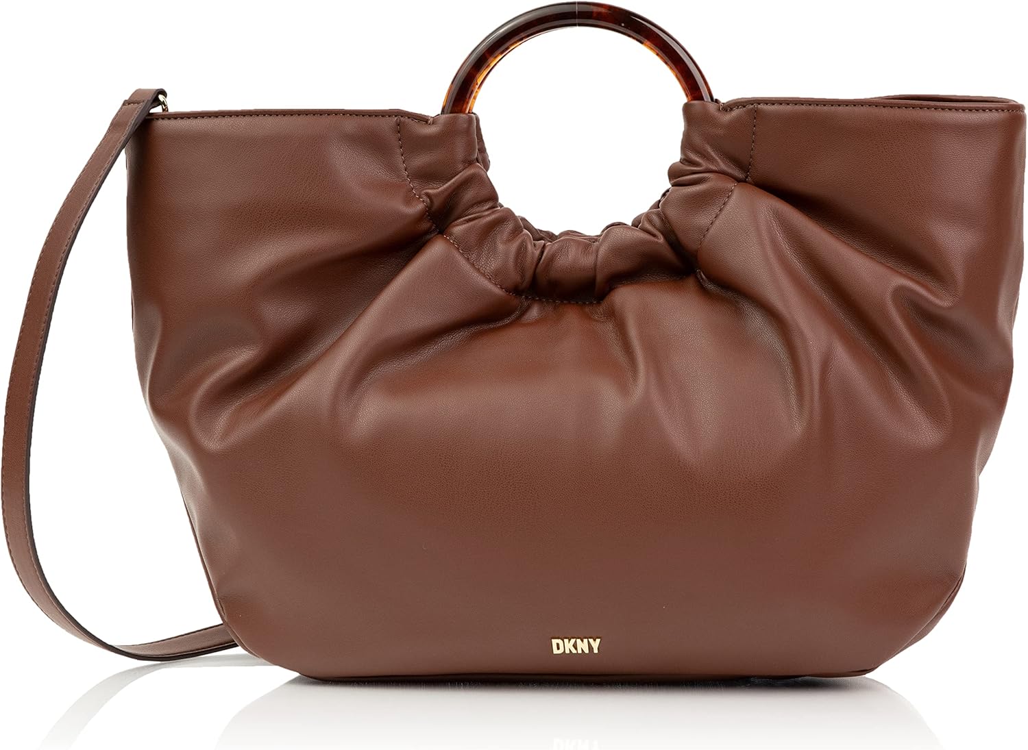 DKNY Women's Eden Tote Bag, CHESTNUT, One Size