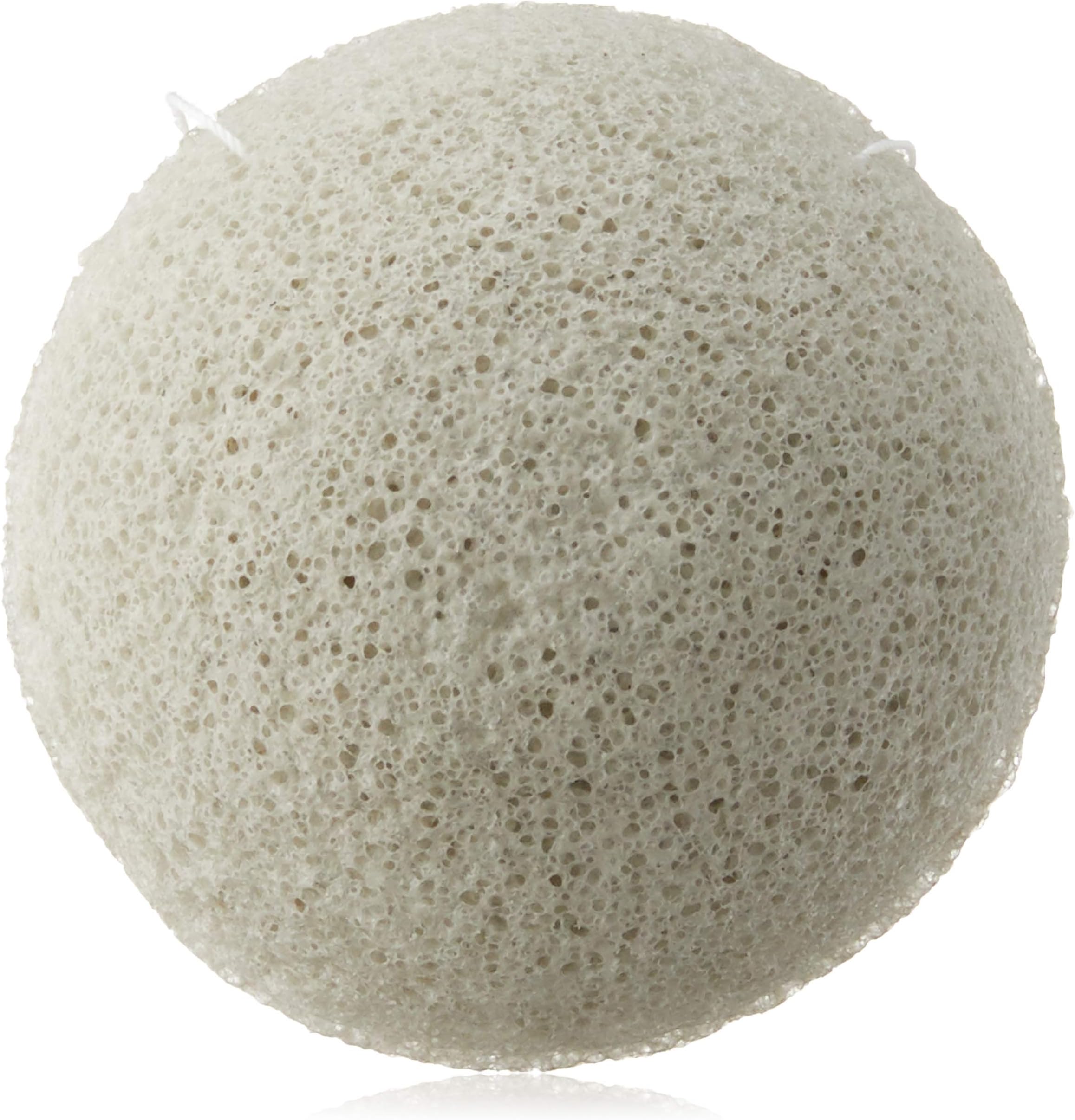 The Konjac Sponge CoThe Elements Earth with Energising Tourmaline Cleansing and Exfoliating Facial Sponge