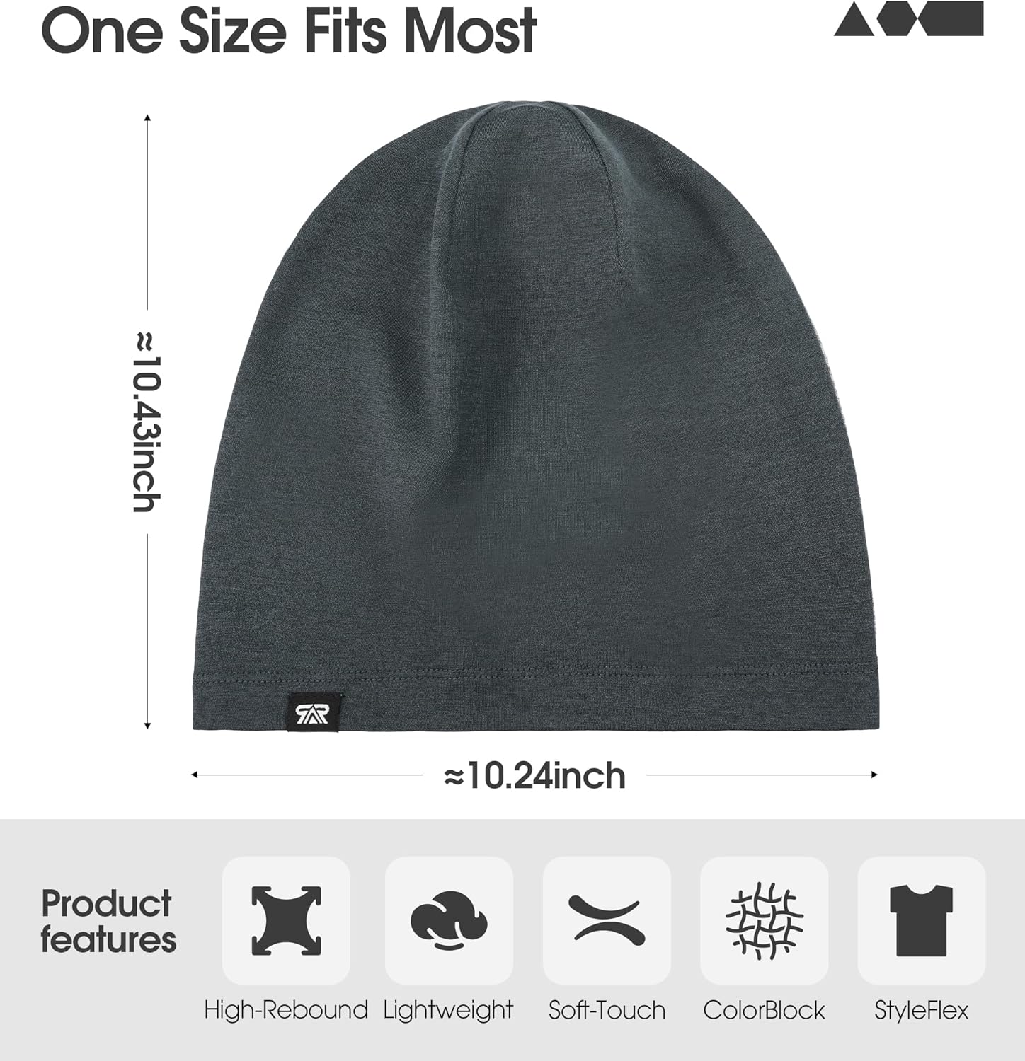 SUNMECI Thin Slouchy Beanie Hat - Soft for Chemo Hair Loss, All Day & Night Wearable Sleep Cap, Warm Stretchy for Men Women - Image 5