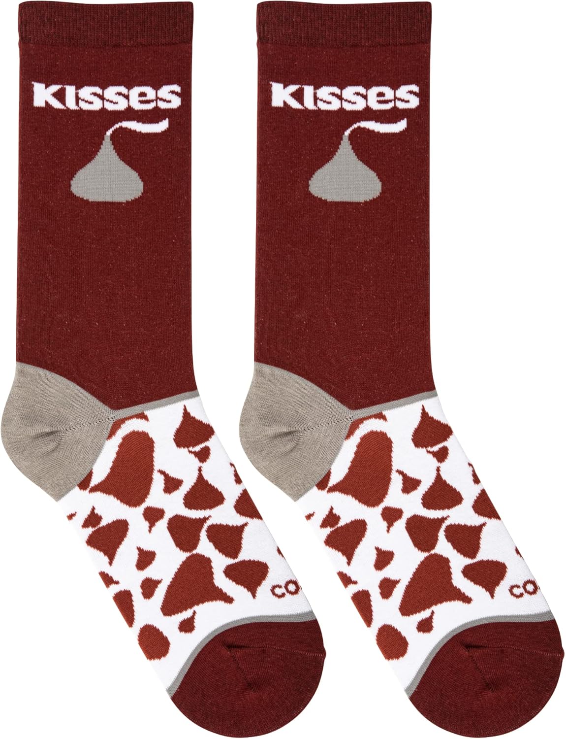 Cool Socks Hershey's Kisses Candy Fun Print Novelty Crew Socks for Men Large - Image 5