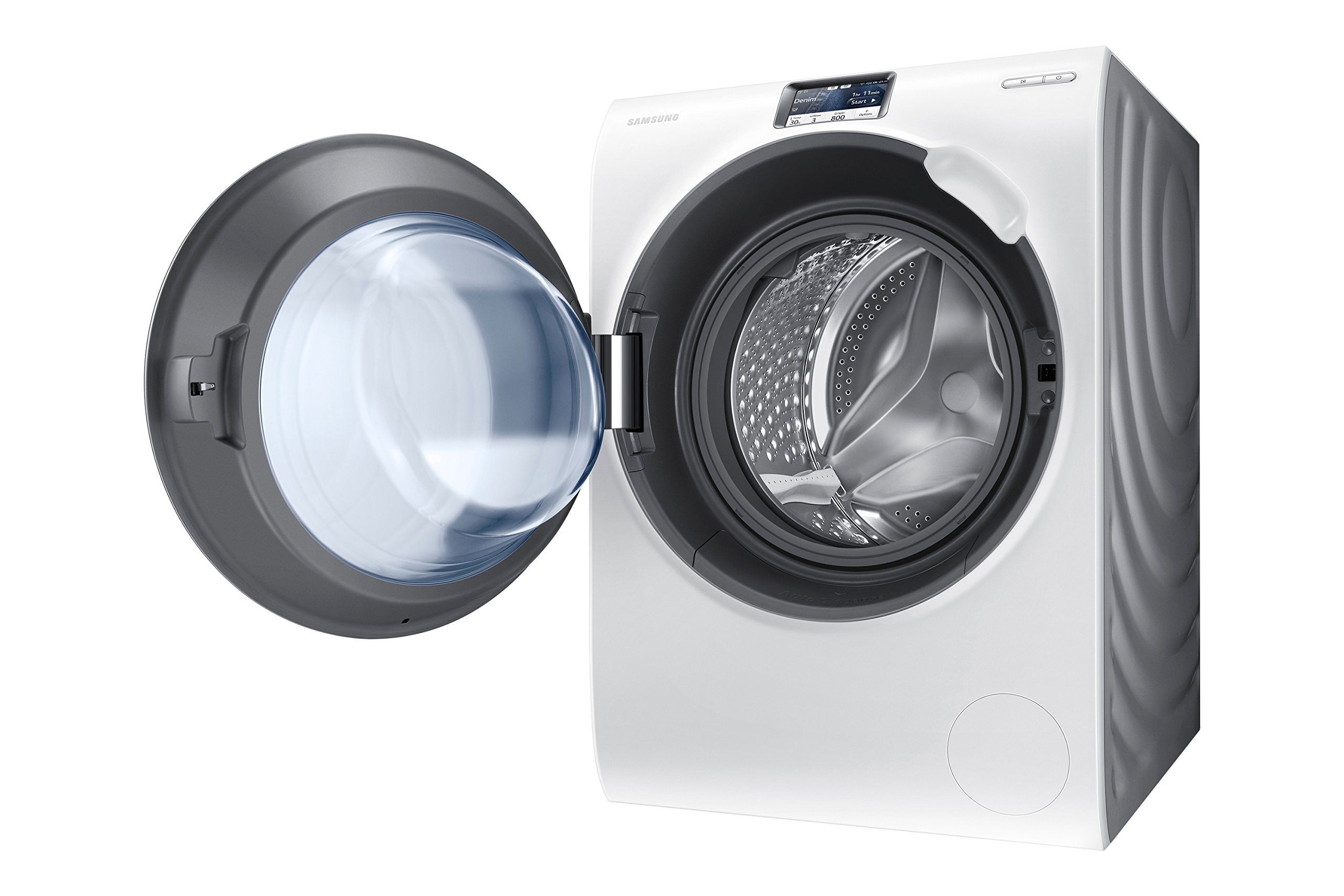Samsung WW10H9400EW Autonome Frontladung 10kg 1400rpm A+++ Weiße Waschmaschine - Waschmaschinen (Autonome, Frontladung, Weiß, Links, LCD, Edelstahl)