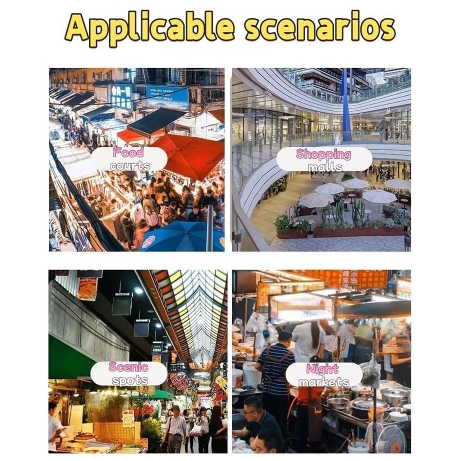 Banco di mostra portatile della stalla del mercato con il baldacchino, carrello mobile del fornitore dell'alimento con le ruote per gli eventi all'aperto, mercati, cibo di strada