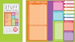 Book of Sticky Notes: Stuff I Need to Do - Brights