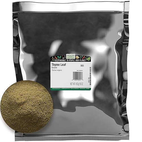 Frontier Co-op Polvo de hoja de tomillo 1lb