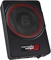 Vista 1 de Cerwin Vega VPAS10V2 10" 550W Max / 200W RMS Low Profile Active Powered Subwoofer with Built in Amplifier Module for Working with All Vehicles
