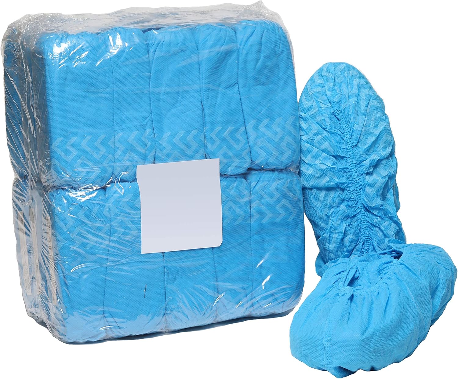 330 Premium XL Booties -Thick Extra Large Disposable Boot & Shoe Covers, Non Slip Water Resistant Foot Protectors, Construction Durable 42GSM for Indoors Outdoors, Up to US Men 13, Women 15