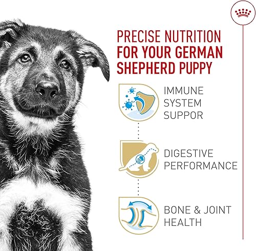 Miniatura 4 de Royal Canin German Shepherd Puppy raza Específica Dry Dog Food 30 libras bolsa