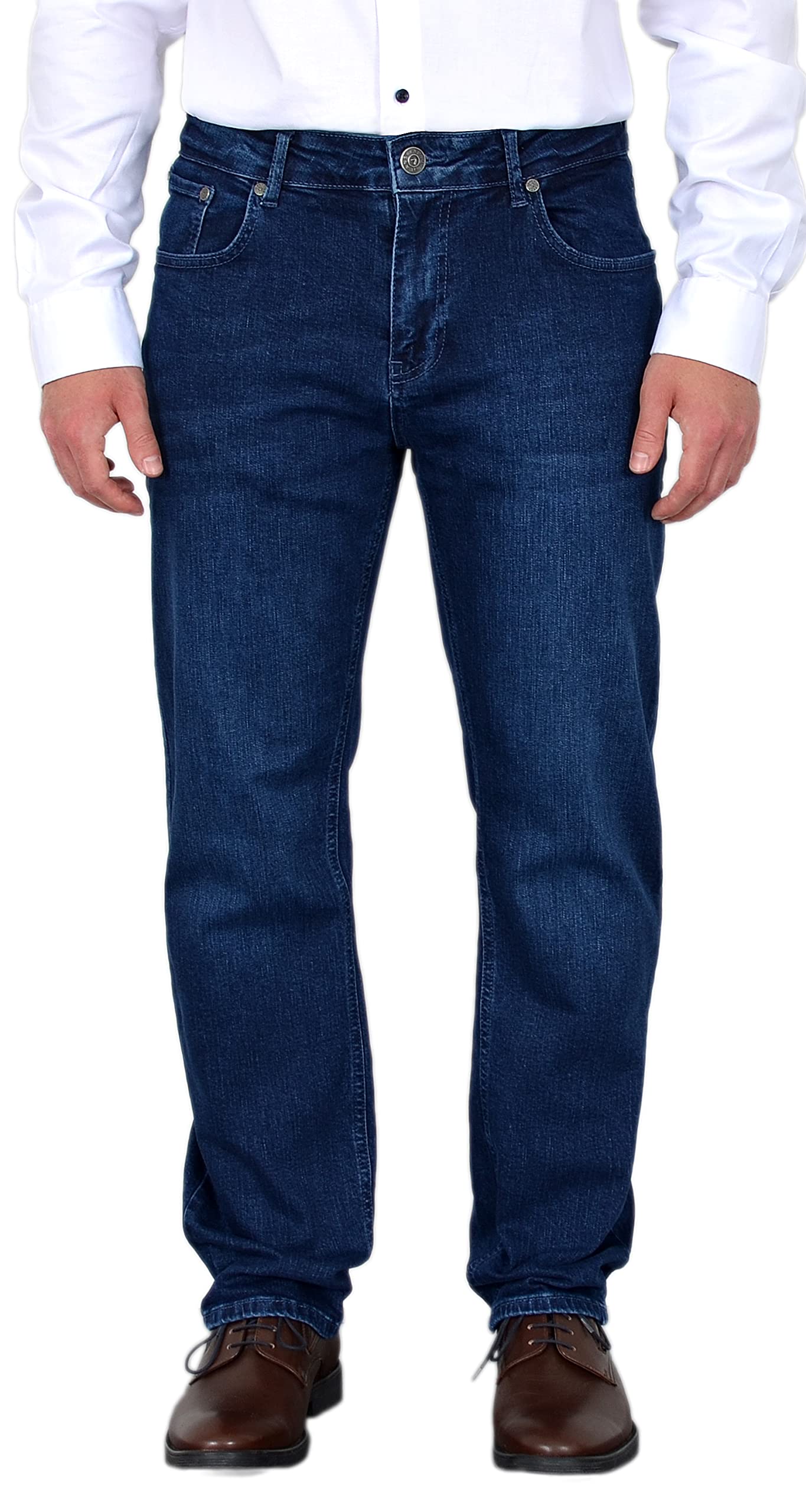 ADAM Jean Homme Regular Jean Elastique Homme Jeans Homme Pantalon Homme Jeans Jean Droit Homme Jean Straight Fit Homme Jeans Straight Homme F100