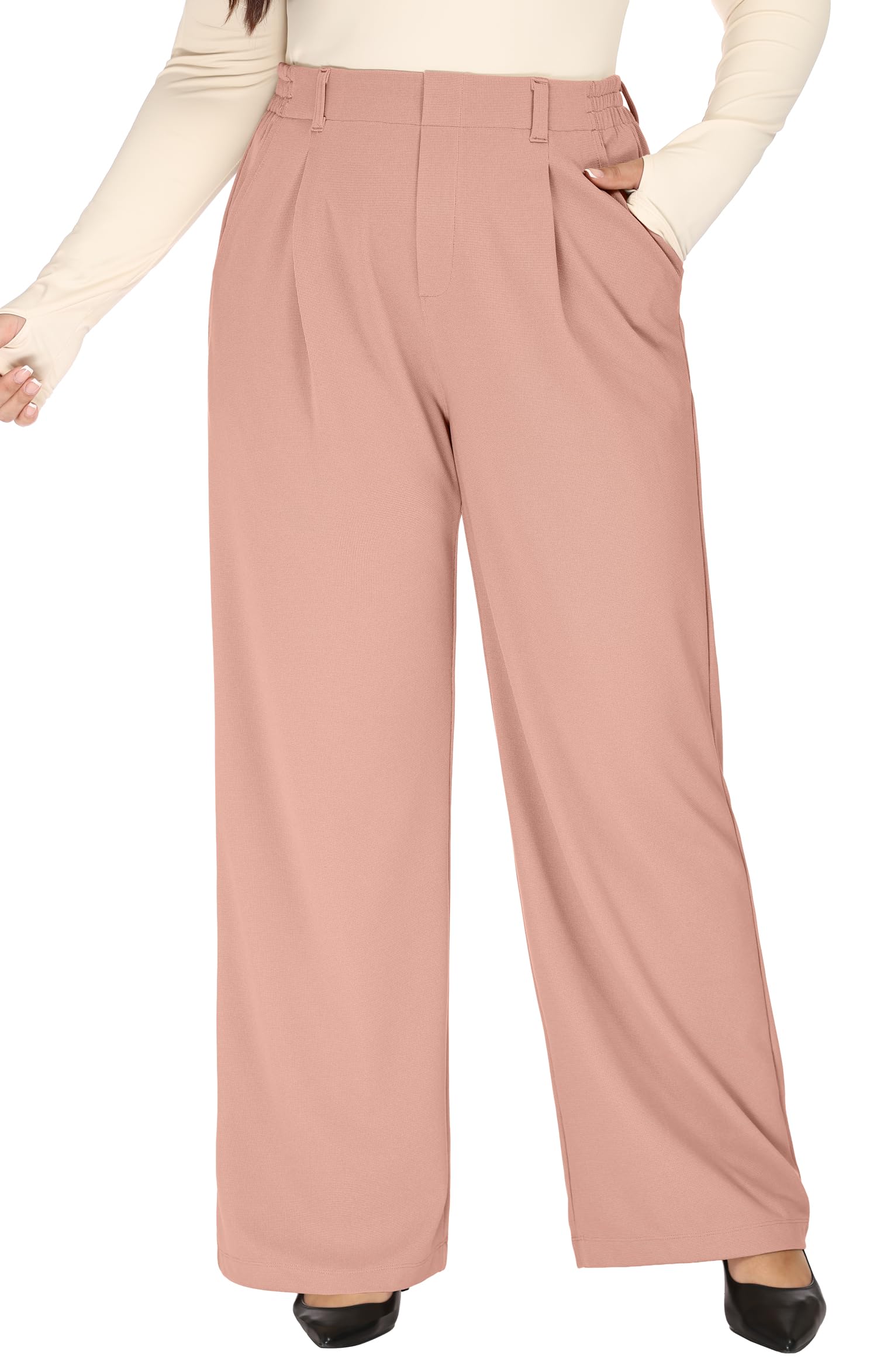 Heathyoga Plus Size Stretchy Work Pants