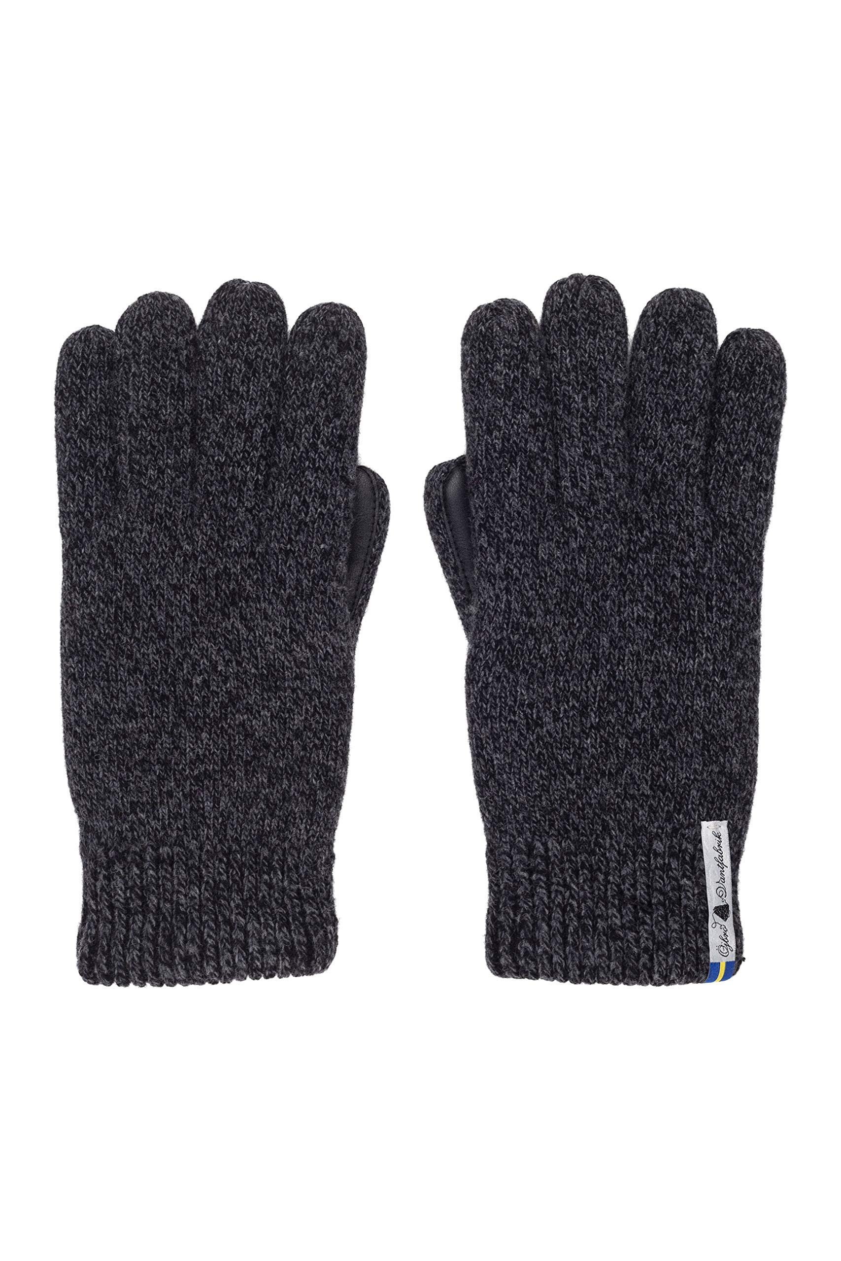ÖJBRO VANTFABRIK – Fingerhandschuhe, 4-lagig, Größen S (6), M (7-9), L (10-11), aus 100% Merinowolle, unisex, warm & weich, folkloristisches nordisches Design