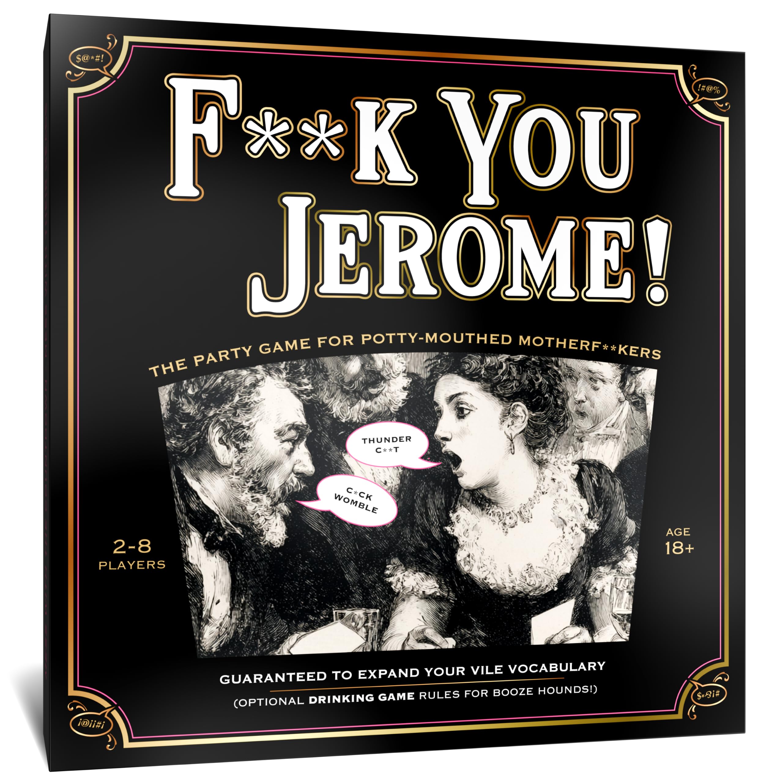 FK YOU JEROME! - A Riot of English Swearing - New For Xmas 2026