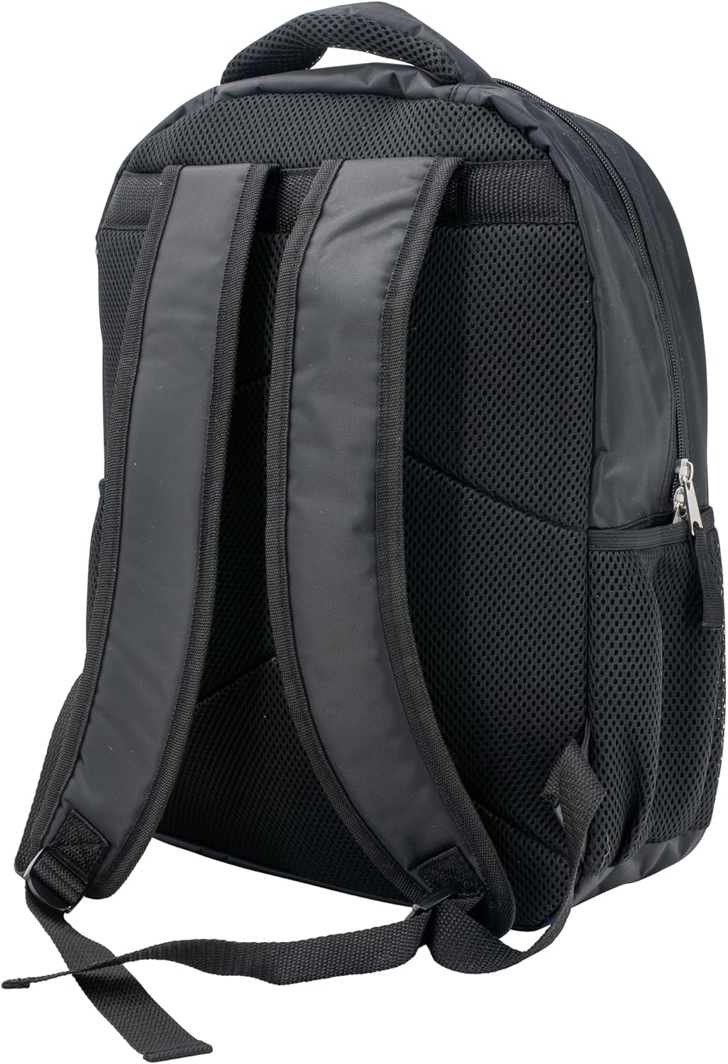 AI ACCESSORY INNOVATIONS Super Mario Bowser Backpack for Boys & Girls, 16 Inch Nylon Twill Big Face Schoolbag, Black - Image 3