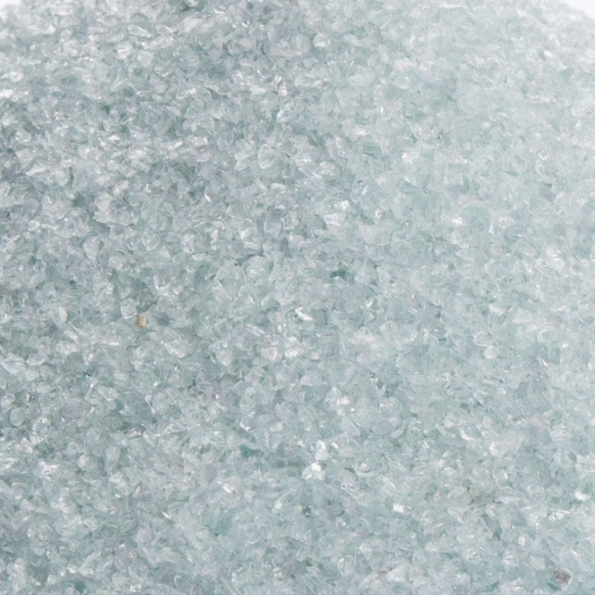 Schicker Mineral Glasgranulat Strahlmittel 25 kg, viele Körnungen zum optimalen Sandstrahlen, Strahlgut hergestellt in Deutschland, umweltfreundliches Mehrwegstrahlmittel (Glasgranulat, 400-1400 µm)