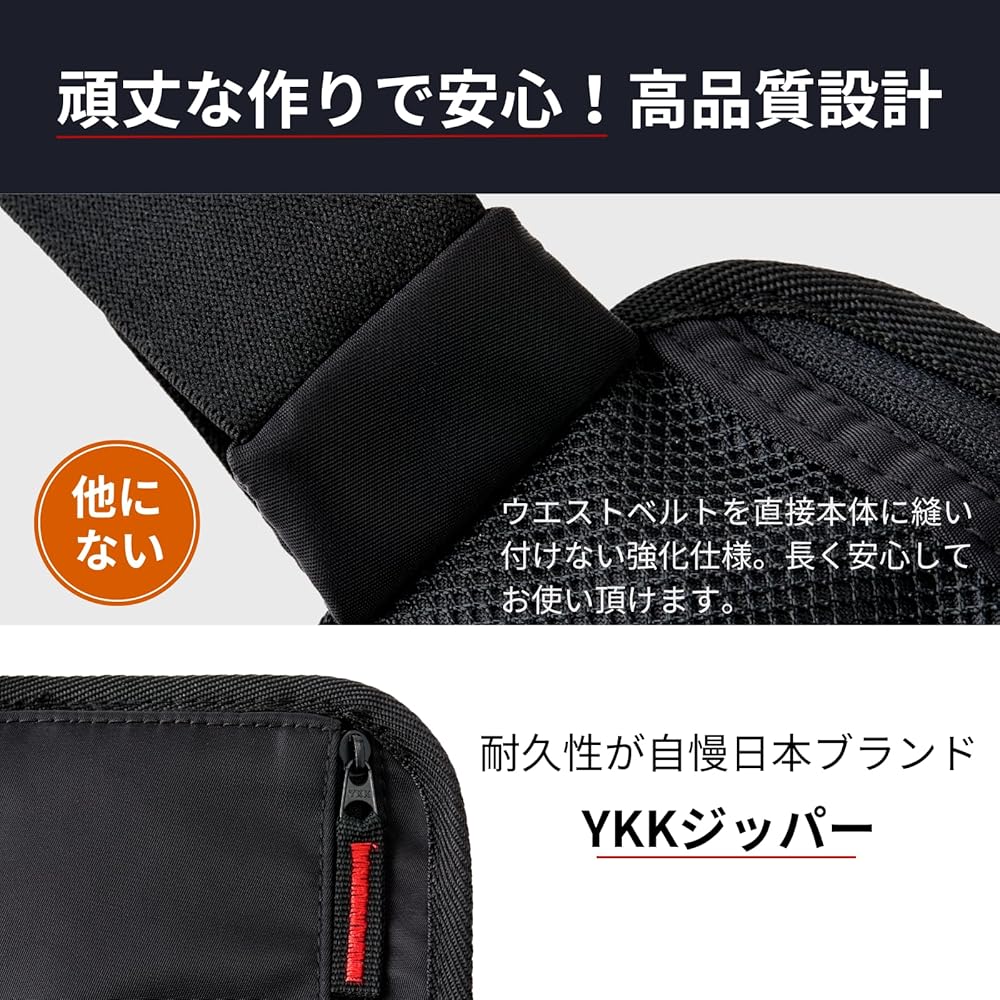 ynhrBRIEFING USA製マルチバッグ　パスポートケース ブラック フレンチカーフ] パスポートケースcolor：ブラック【受注生産