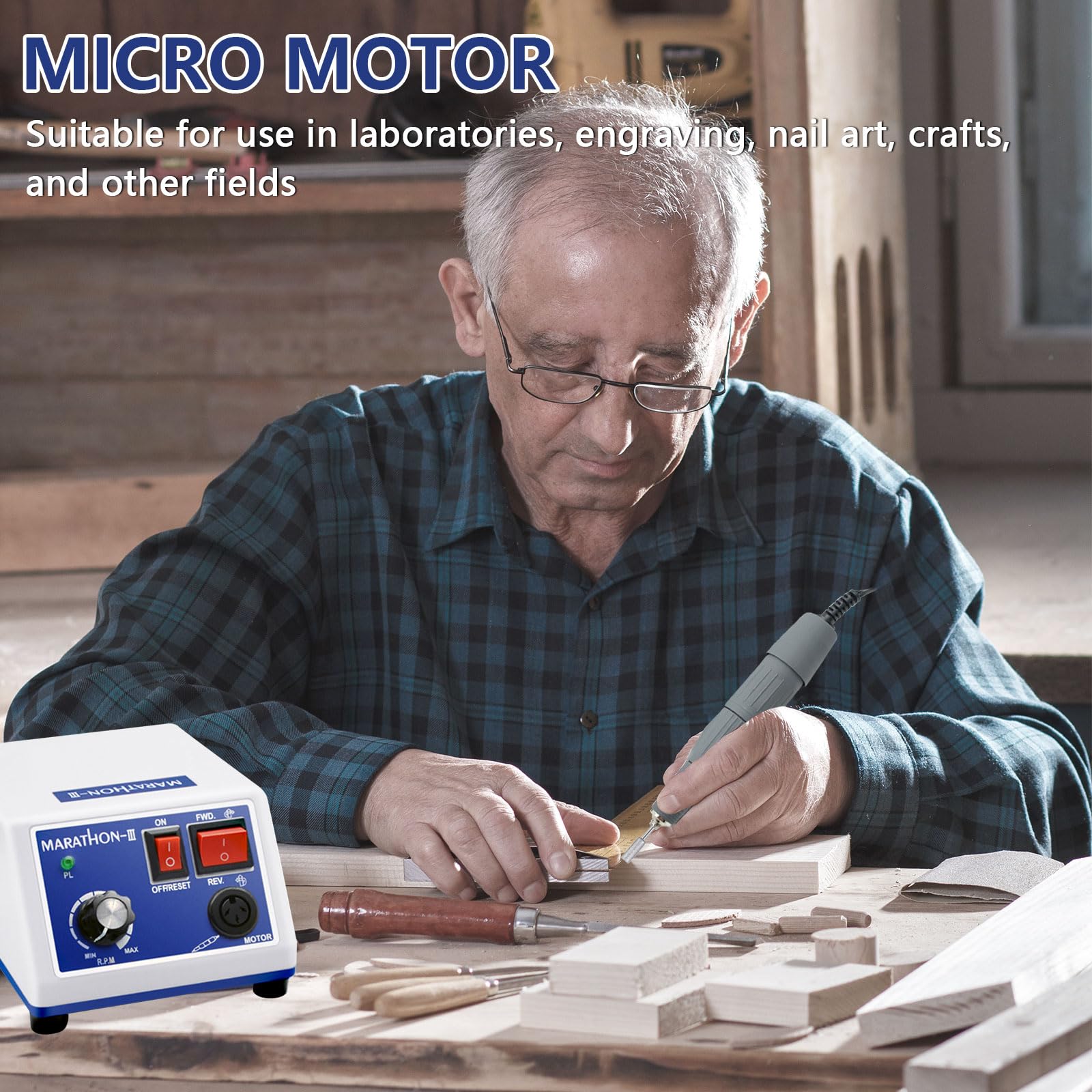 Micromotore Lucidatrice, Lucidatrice Da Laboratorio Per Gioielli, 65 W, 220 V, Micromotore Elettrico, 35.000 Giri/Min, Smerigliatrice Elettrica Per Gioielli Da Laboratorio, Ceramica E Lavori Su Vetro