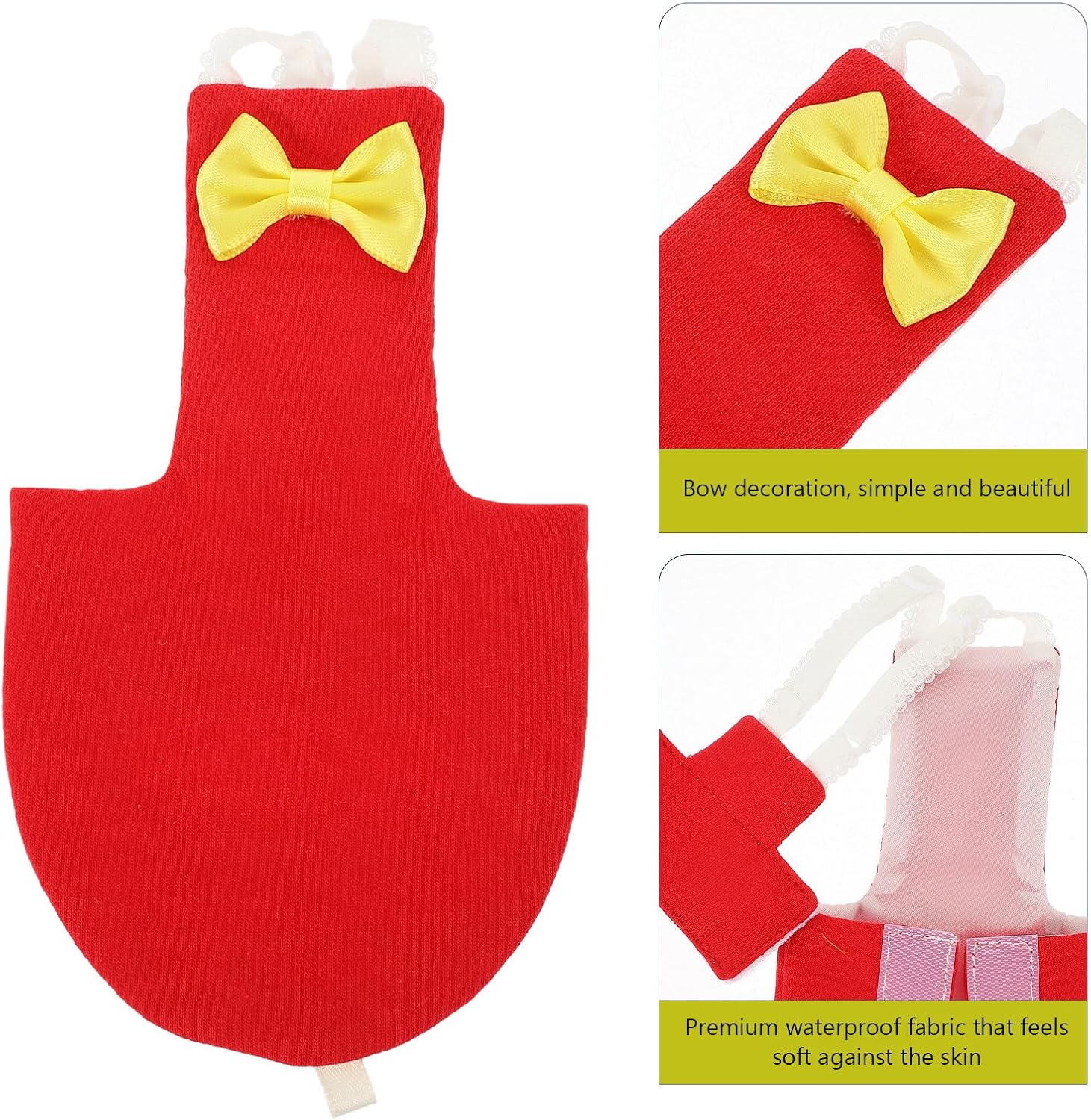 Bird Diaper Flight Suit with Protective Liner for Parrots and Parakeets Large Size Outdoor Bird Clothes and Conures