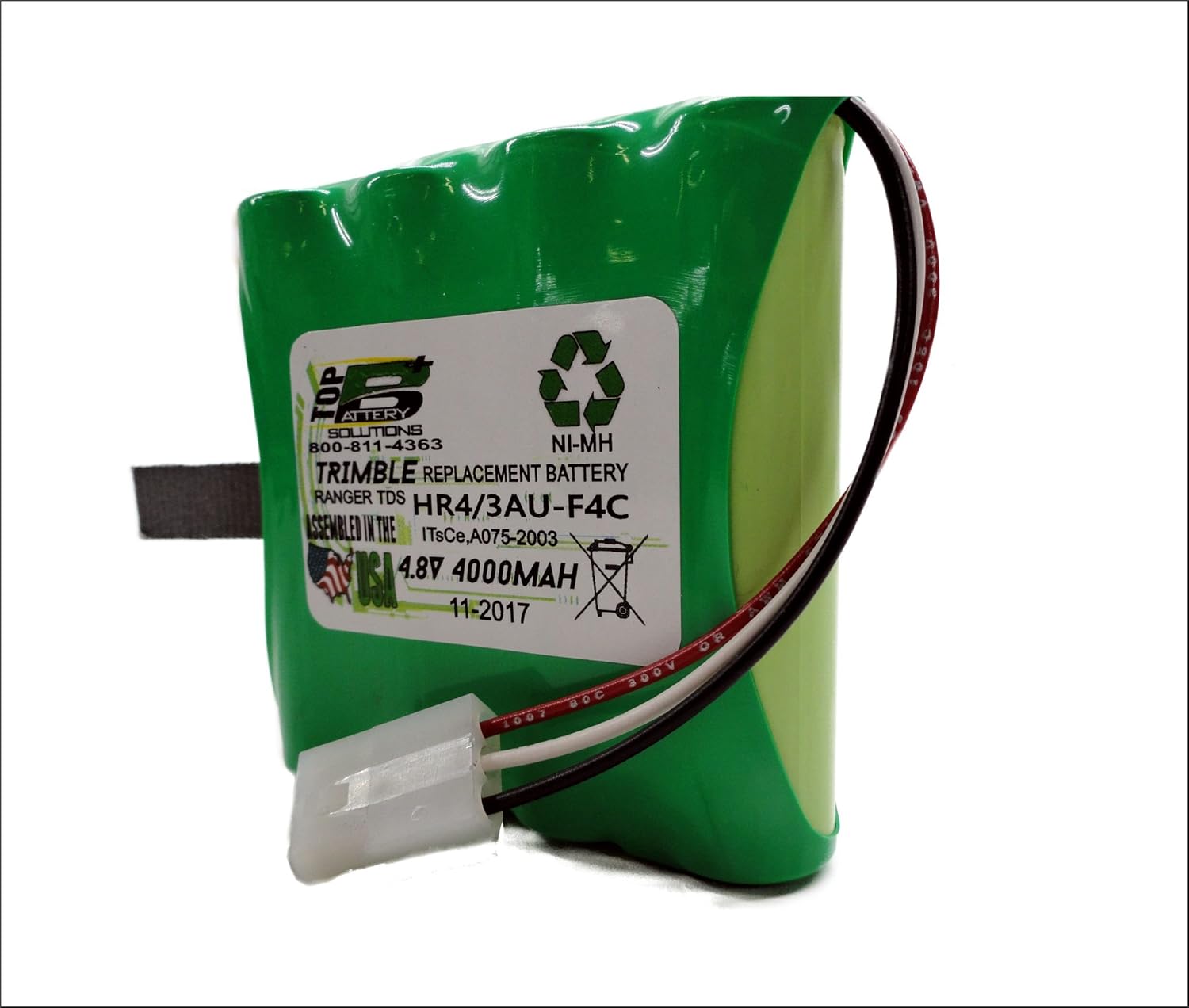 2PC New Trimble HR4/3AU-F4C Battery for TSCe Ranger TDS Ranger Data Collector