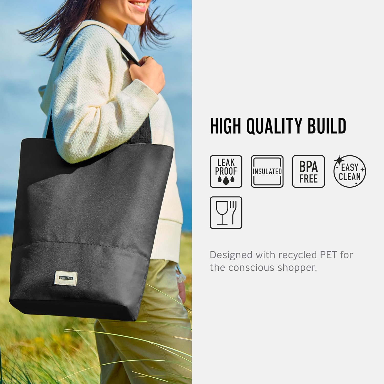 BLACK + BLUM Unisex Insulated Tote Bag