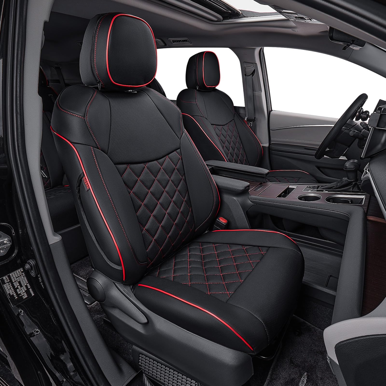 EKR Car Sienna Seat Covers 2011-2020,Leatherette Full Set