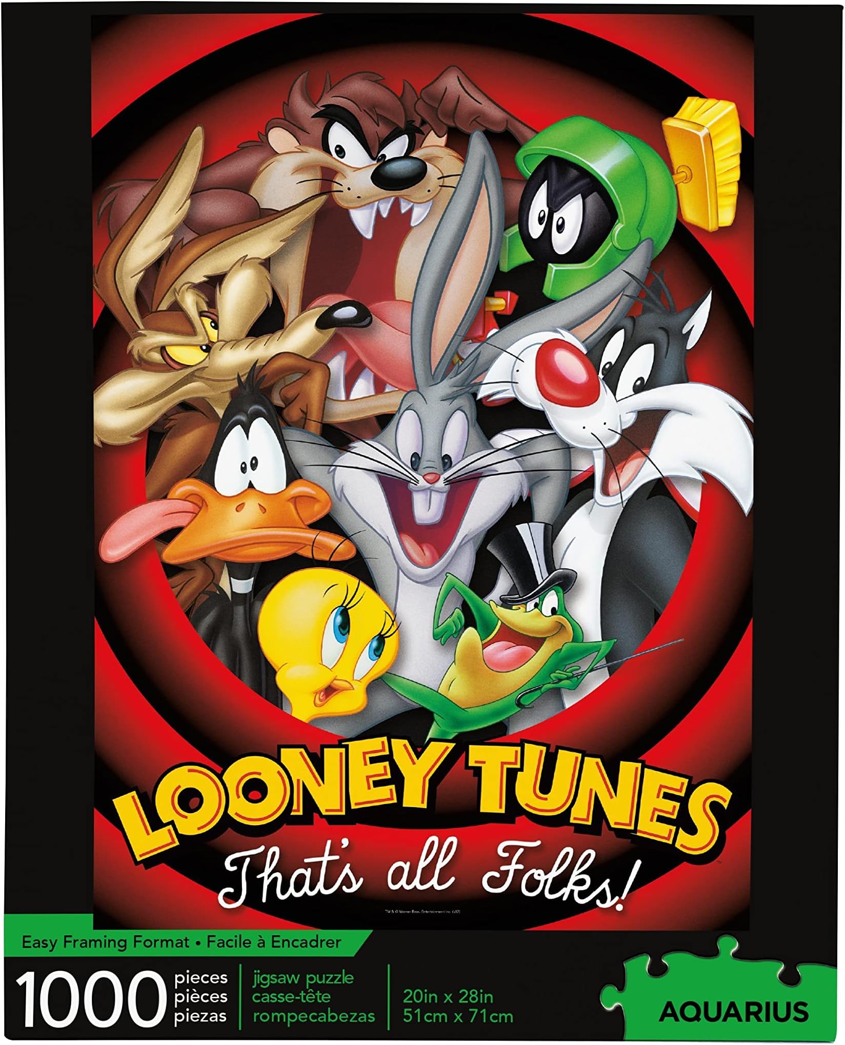 Looney Tunes 1000 Piece Jigsaw Puzzle