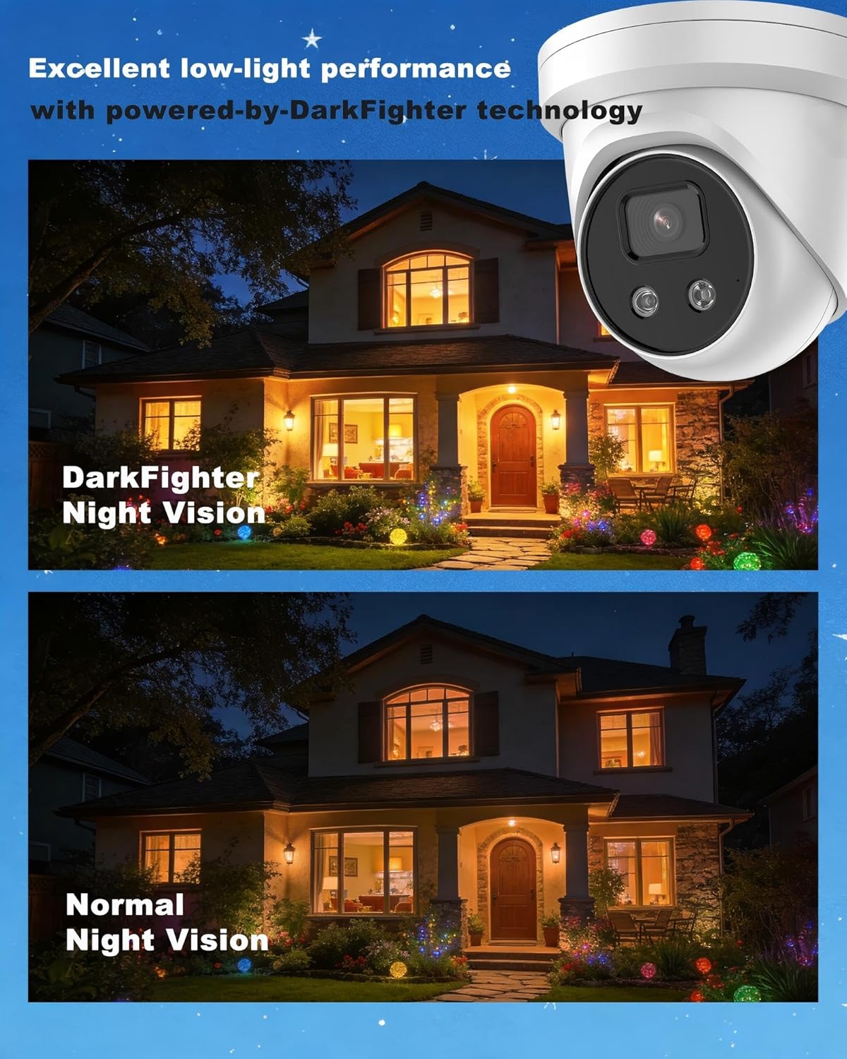 DS-2CD2386G2-IU 4K 8MP Turret PoE IP Camera Outdoor, Hik Acusense, DarkFighter, IP67 Waterproof, H.265+, Built-in Mic, 2.8mm Lens, Work with Ⲏіk-Connect