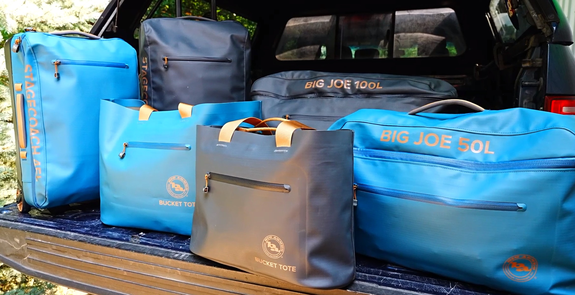 Amazon.com | Big Agnes Stagecoach Duffel, Asphalt, 45L | Travel