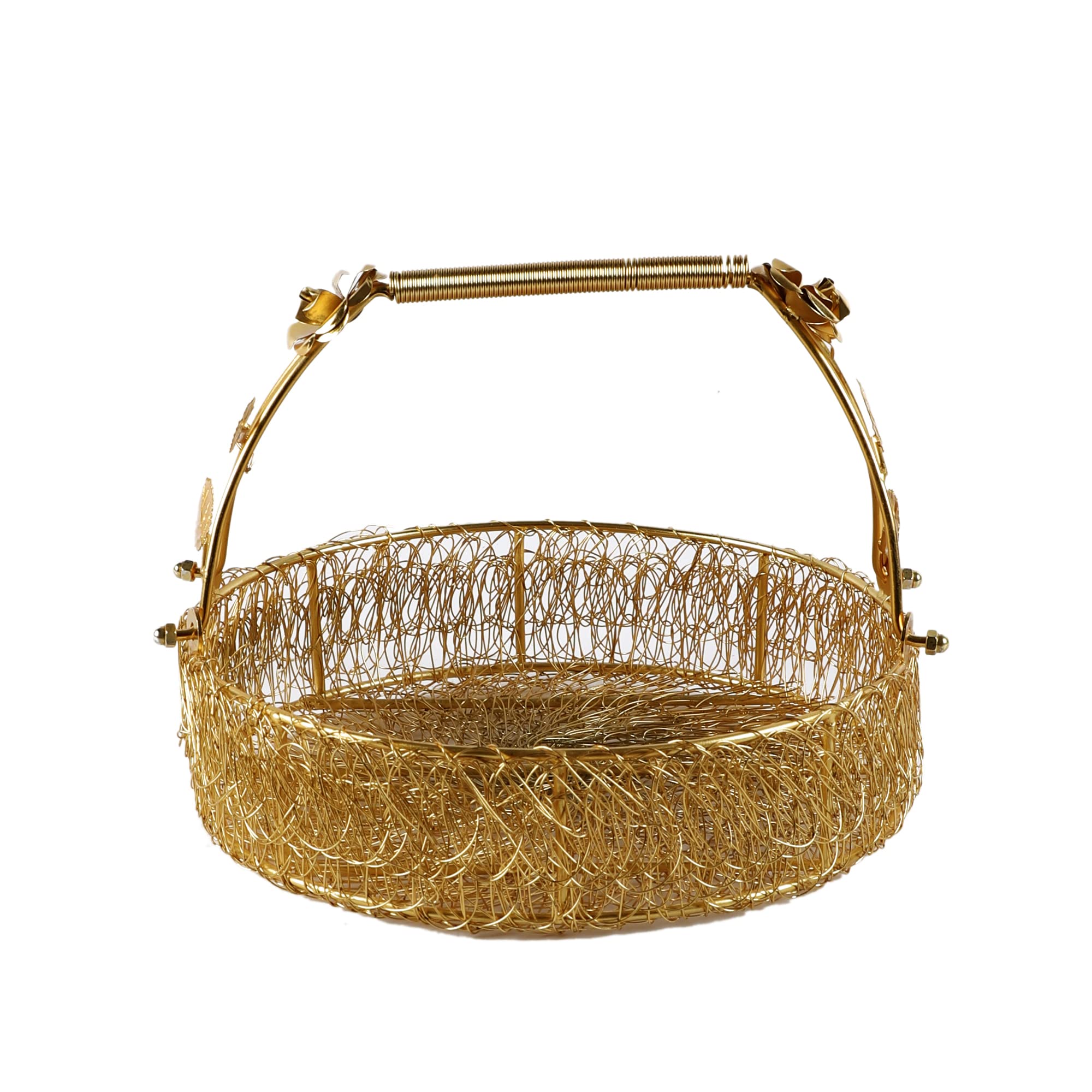 Neuhaus Wire Mesh Basket (Medium) Best Gift Basket on Christmas , New Year, Birthdays