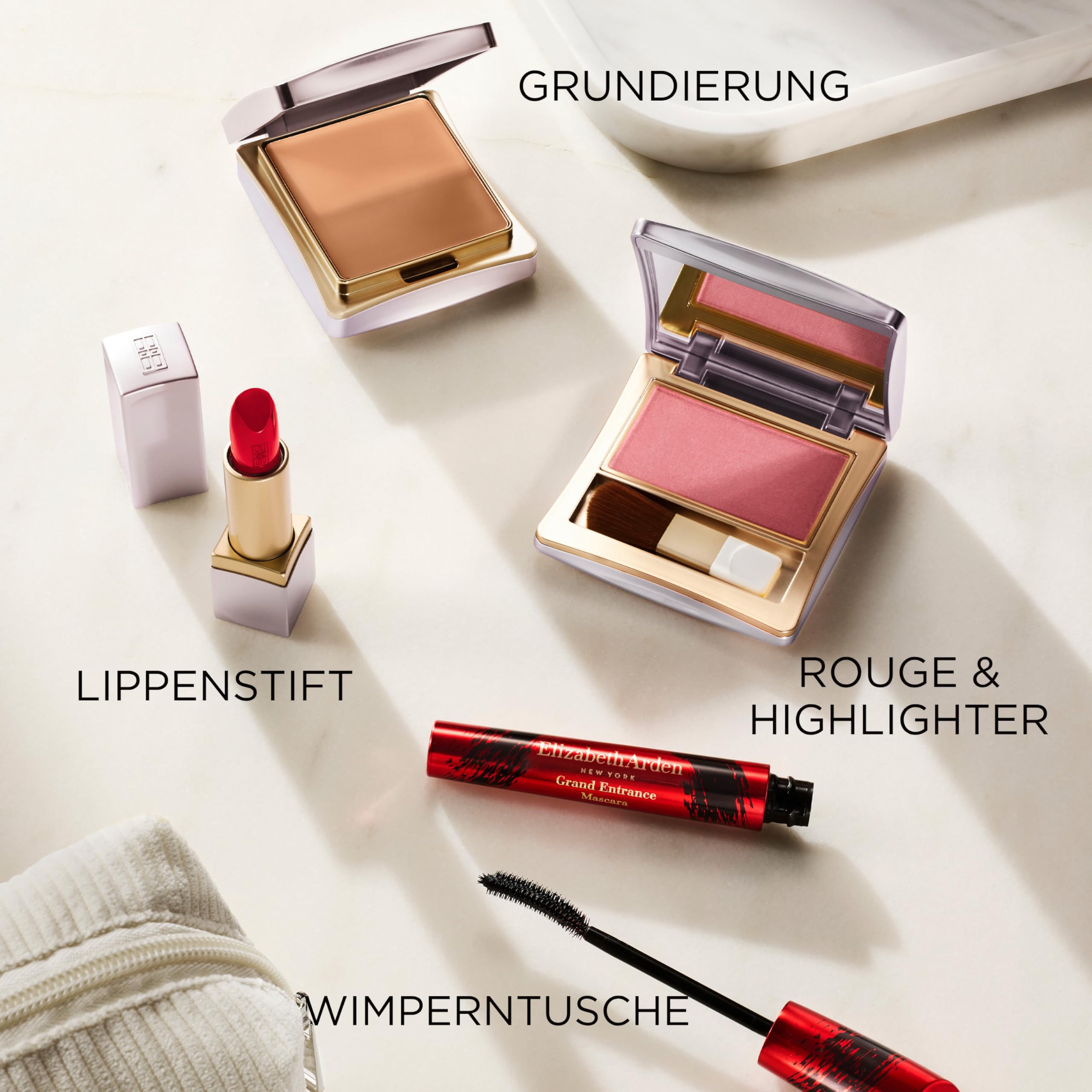 Elizabeth Arden - Flawless Finish Sponge-On Cream, feuchtigkeitsspendende Creme-Grundierung mit mittlerer bis hoher Deckkraft, Diamantpuder & Mikrosphären, in verschiedenen Nuancen, 23g