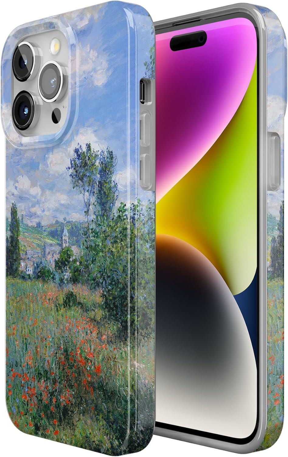 Casely iPhone 15 Pro Case | Monet's View | The Met Museum | Compatible with MagSafe | Classic Ultra Slim Design