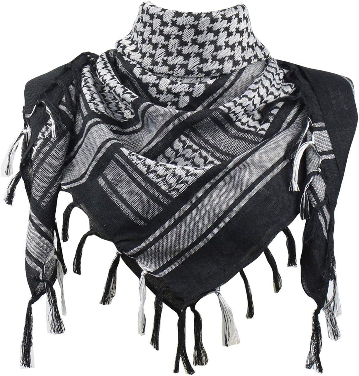 Cotton Military Shemagh Tactical Desert Keffiyeh Scarf Wrap