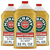 Murphy Oil Soap Concentrated Formula, Wood Cleaner, No-Rinse Floor Cleaner, Citronella Oil Scent, 32 fl oz Bottle (3 Pack) 32 Fluid ounce (3 Count)
