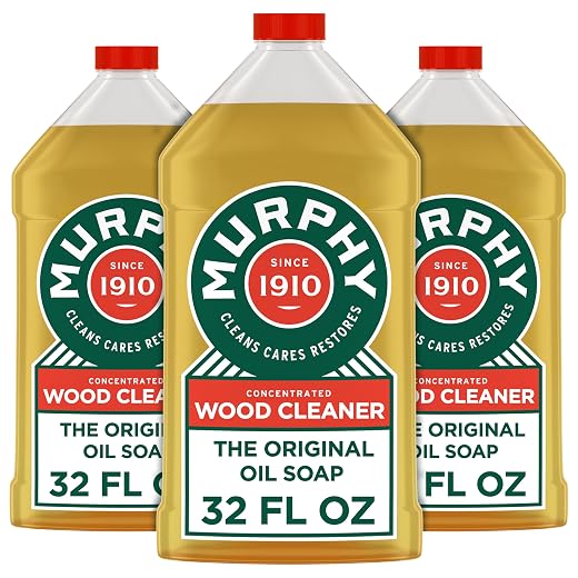 MURPHY Oil Soap Wood Cleaner, Original, pack of 3, 32 fl oz (pack of 3)