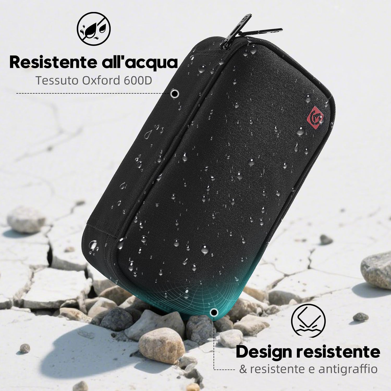 ALLCAMP Borsa Frigo per insulina,organizer portatile per farmaci diabetici,con 4 borsa ghiaccio,porta insulina termico da viaggio,borsa termica per insulina