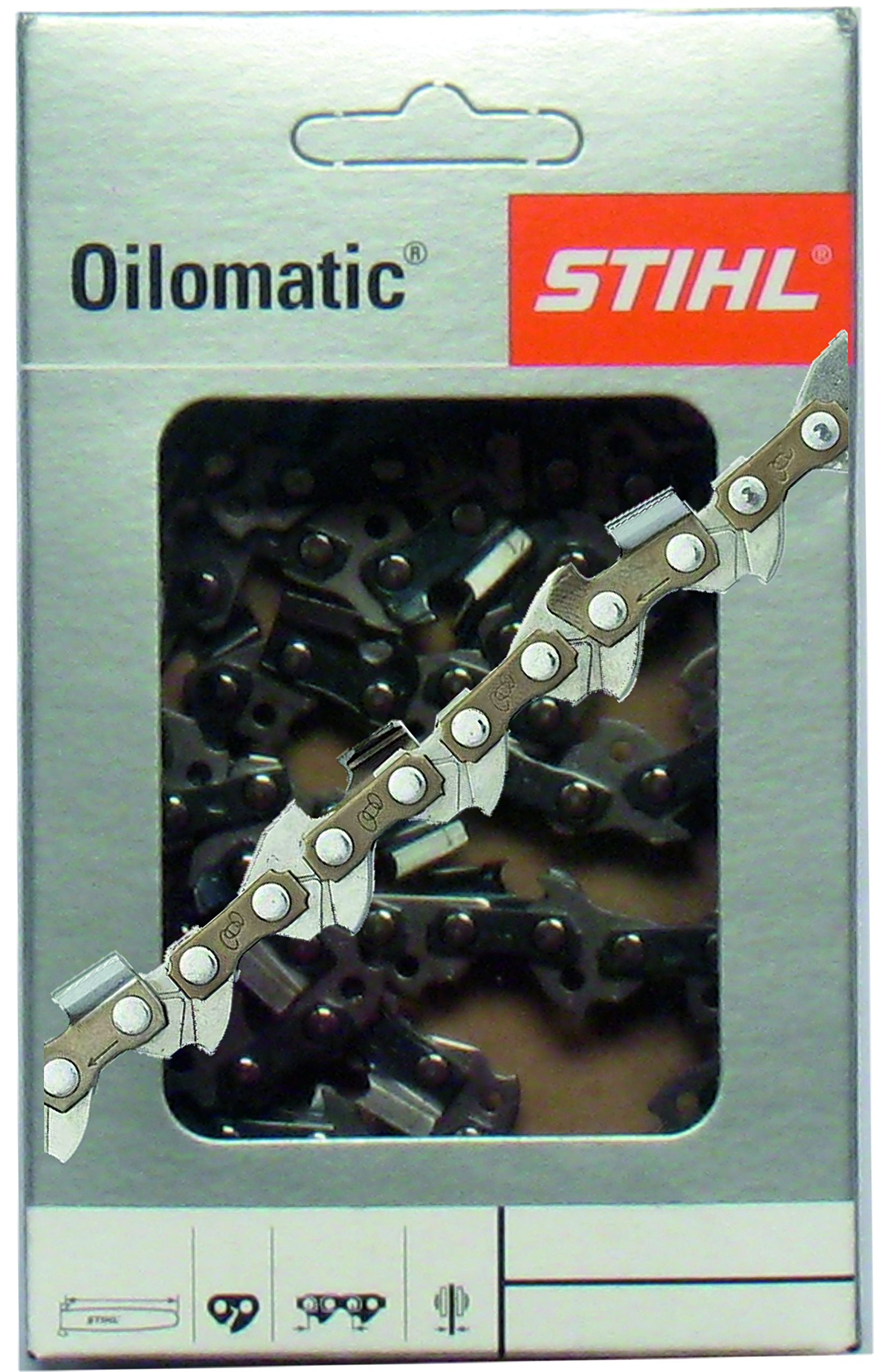 'Stihl Sierra Cadena 46RS (completamente Cincel) 404 1,6 91 eslabones para 75 cm Espada MS 880