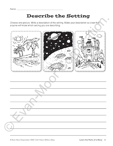 How to Write a Story, Grades 4-6+