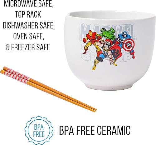 Miniatura 130 de Silver Buffalo - Cuenco con palillos para arroz, fideos o ramen, de cerámica, modelo Hogwarts Railways con escudo, de Harry Potter, apto