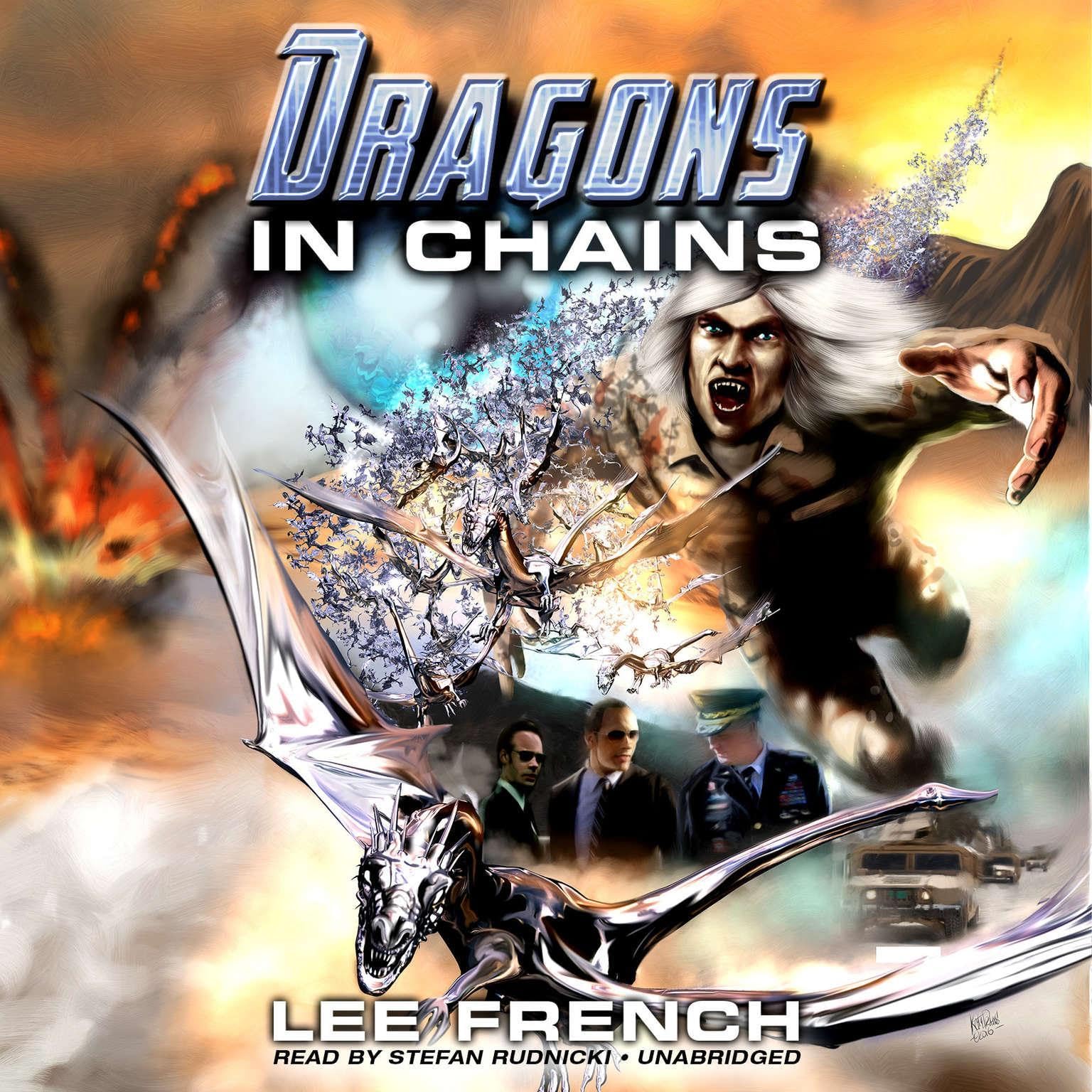 Cover art for Dragons in Chains