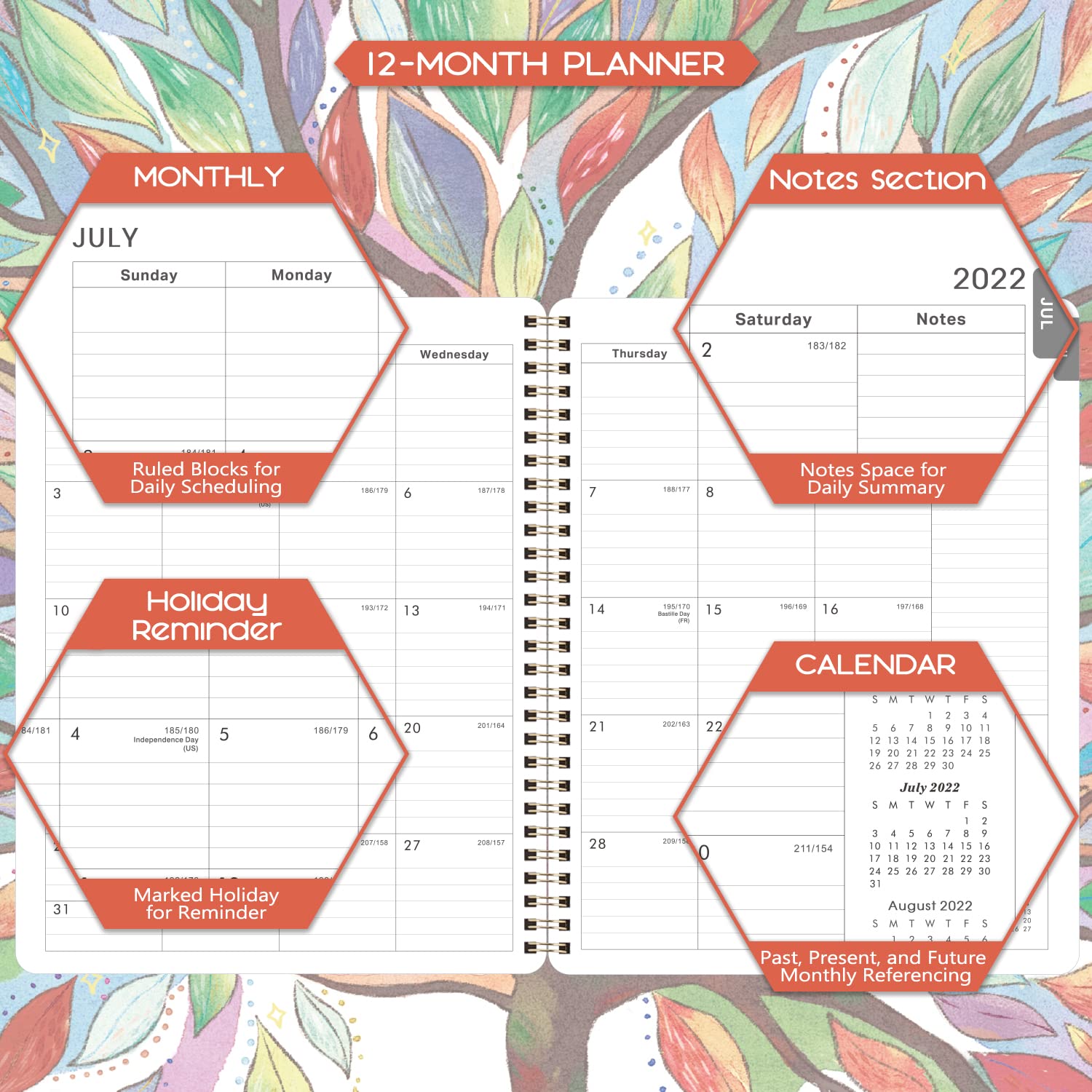 Buy 20222023 Planner Academic Planner 20222023, Weekly Monthly