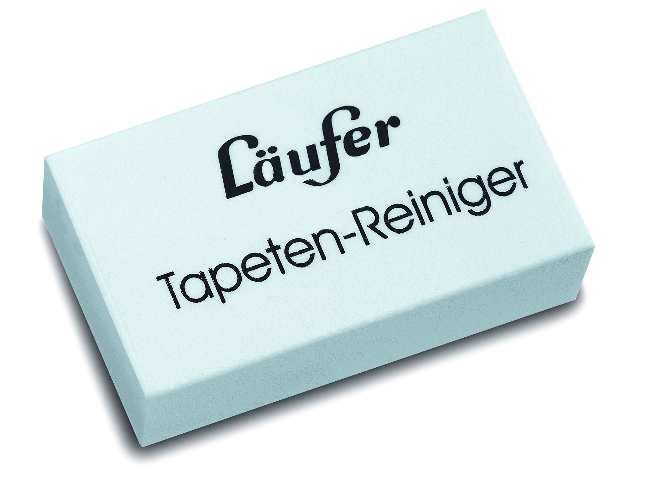 Läufer 69463 Clean gumka do czyszczenia, do tapet, laminatu, parkietu, skóry i metalu, zestaw zawiera 4 gumki do użytku domowego, 14,10