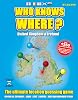 WHO KNOWS WHERE - UK & IRELAND - MAP FAMILY BOARD GAME OF BRITISH ISLES