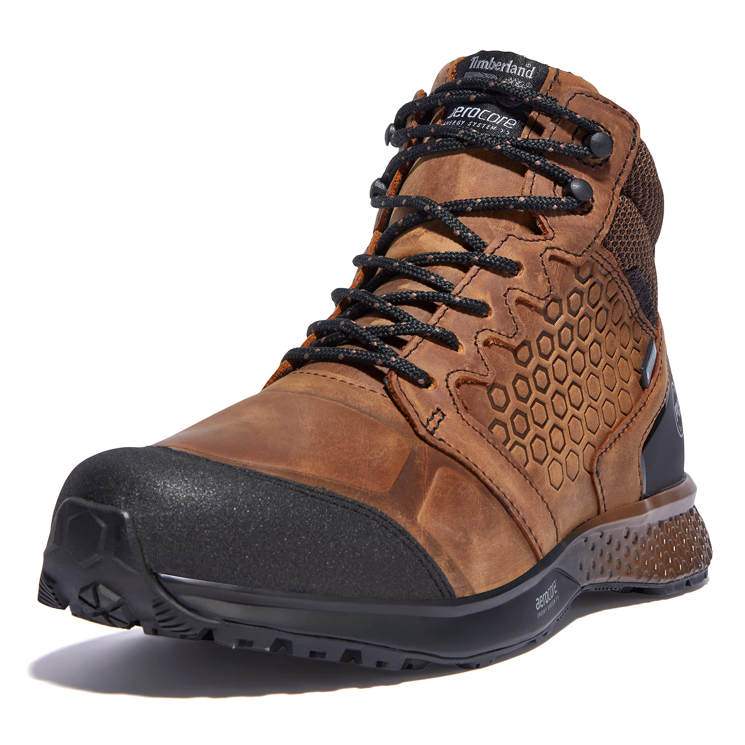 Timberland Pro Mens Reaxion Mid Soft Toe Waterproof Athletic Hiker