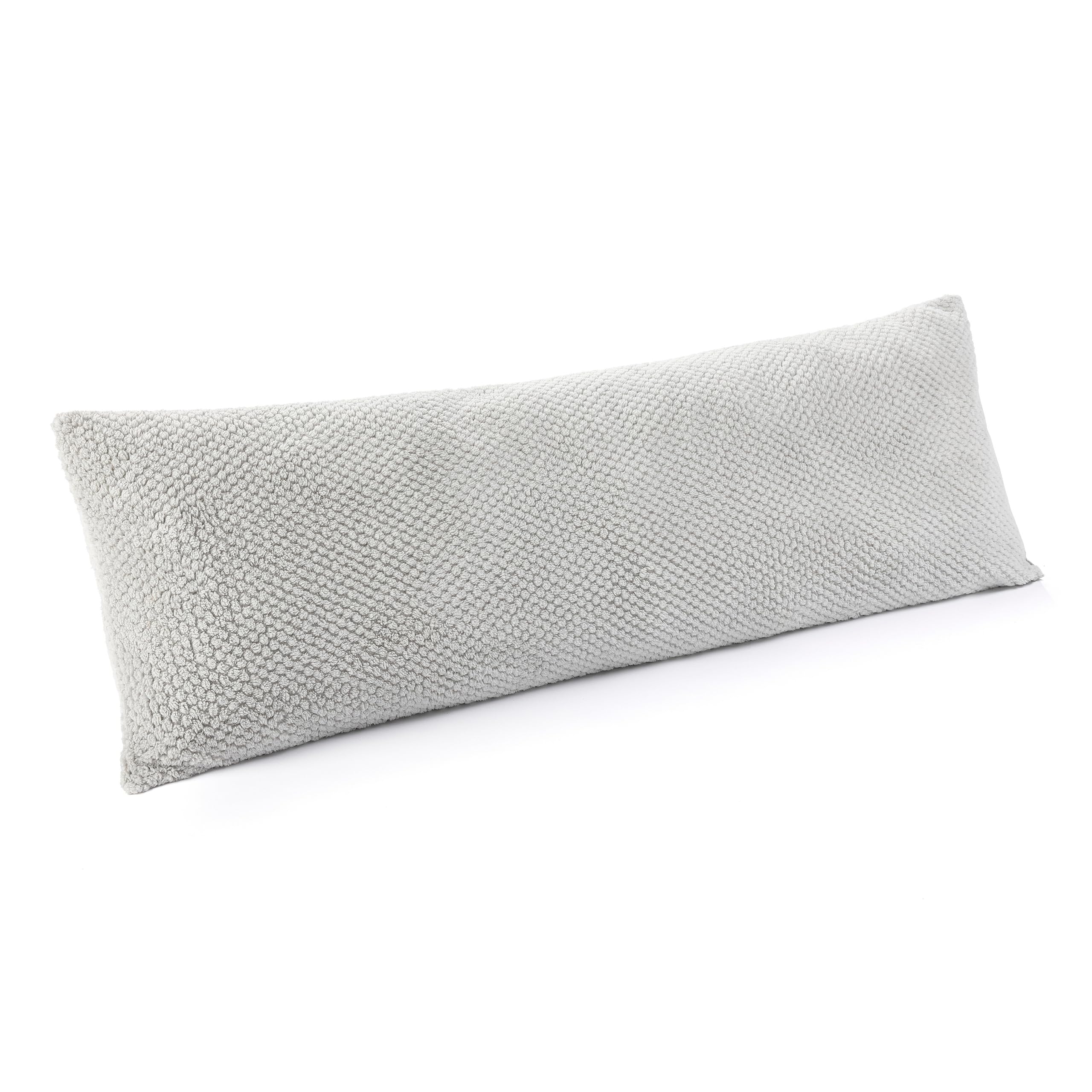 Downland  Grey Waffle Bolster/Body Pillow 137Cm, Sports Direct