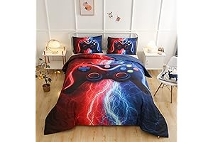 Meeting Story Gamer Bedding Set Twin: Unleash Gaming Nirvana in Your Room