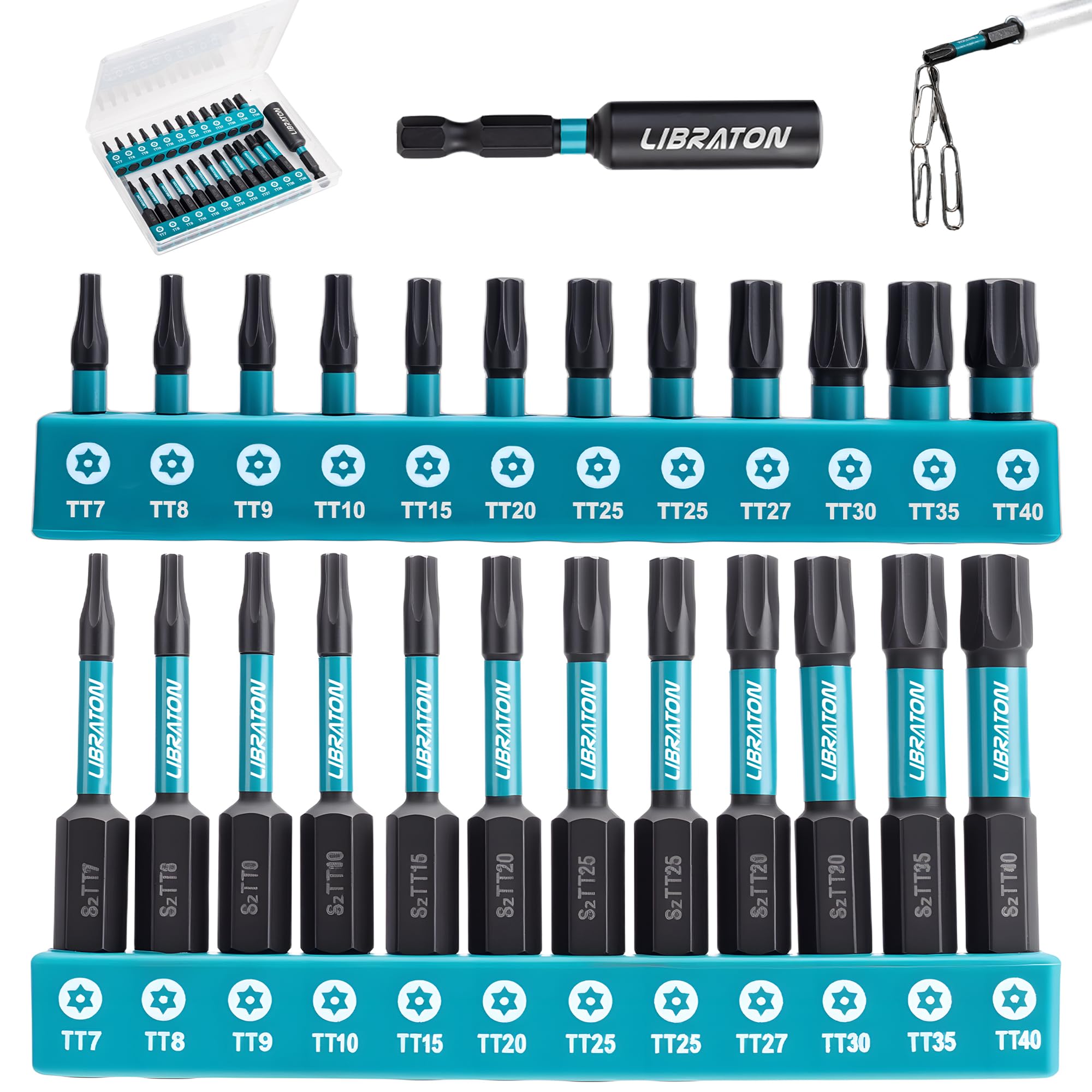 Amazon.com: Security Torx Bit Set, 25PCS Tamper Proof Torx Bit Set