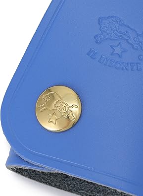 イルビゾンテ❤️スティールブルー未使用 Amazon | [IL BISONTE (イルビゾンテ)] キーケース レザー 本革