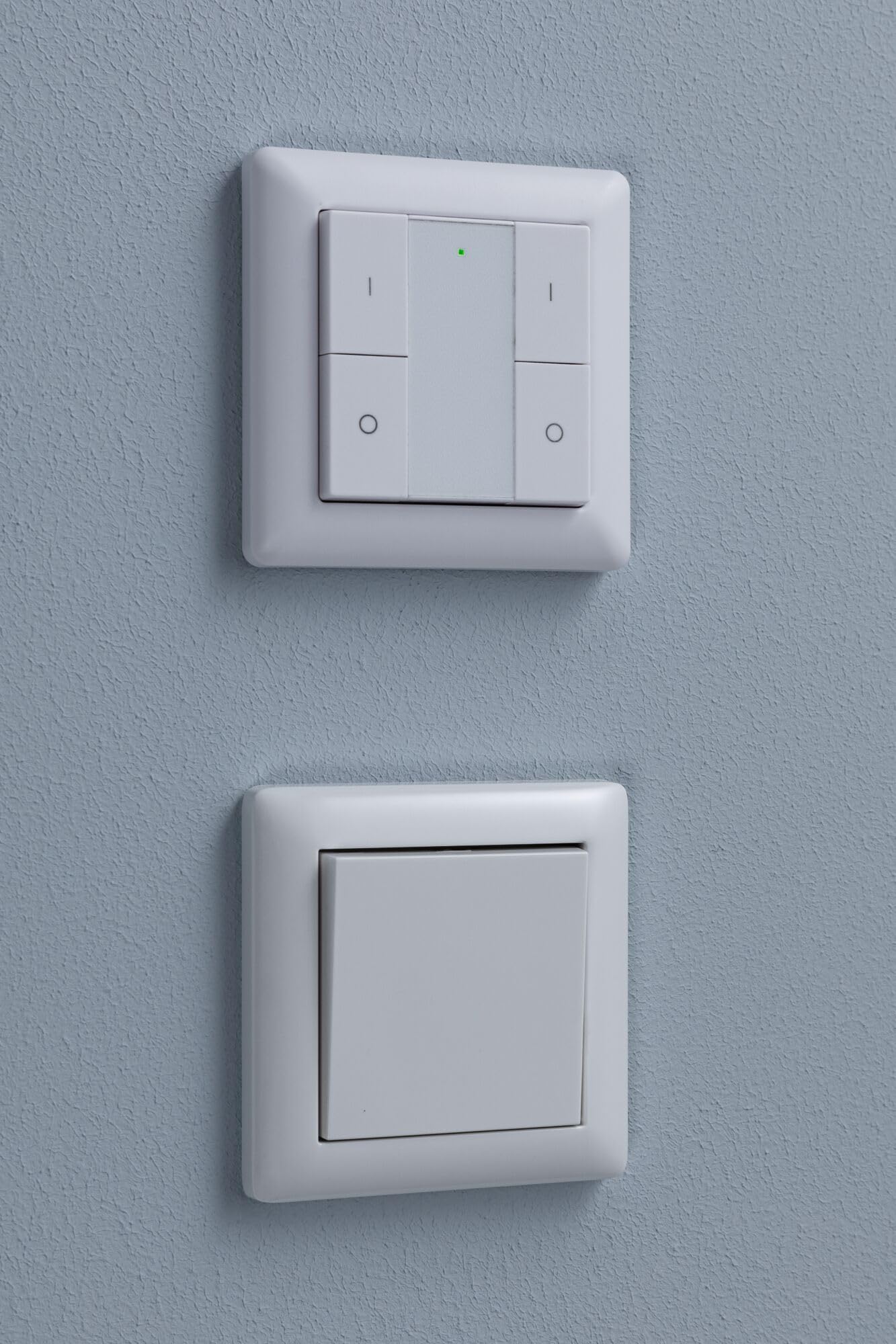 Paulmann 50134 Smart Home Zigbee Interruptor de pared On/Off/Dimm Blanco Control Plástico