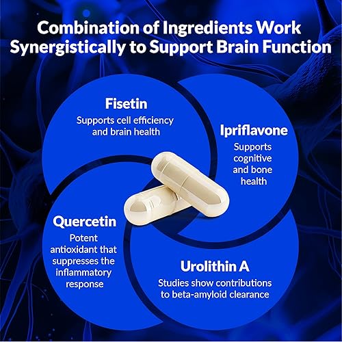 Miniatura 8 de Brain Health Supplement - 60 Count – The Combination is Designed to synergistically Support Brain Health